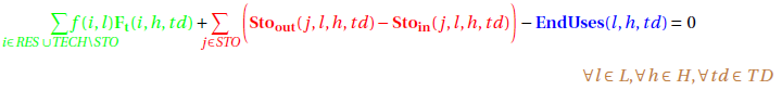 Comparison of equation formulation and code. This is the equation